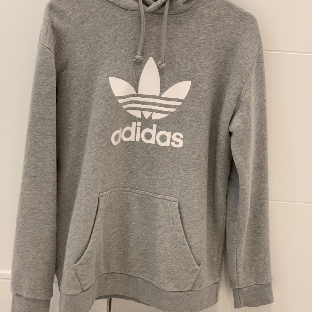 Adidas Long Grey Hoodie